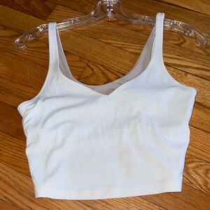 Lululemon White align Tank Top